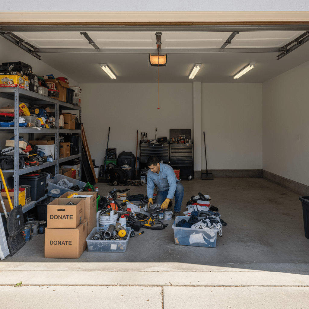 Garage cleanout service