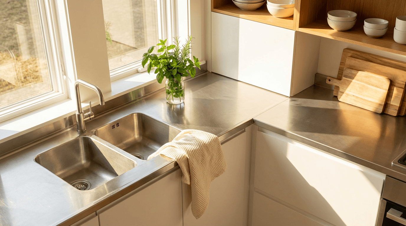 Clean space after appliance removal