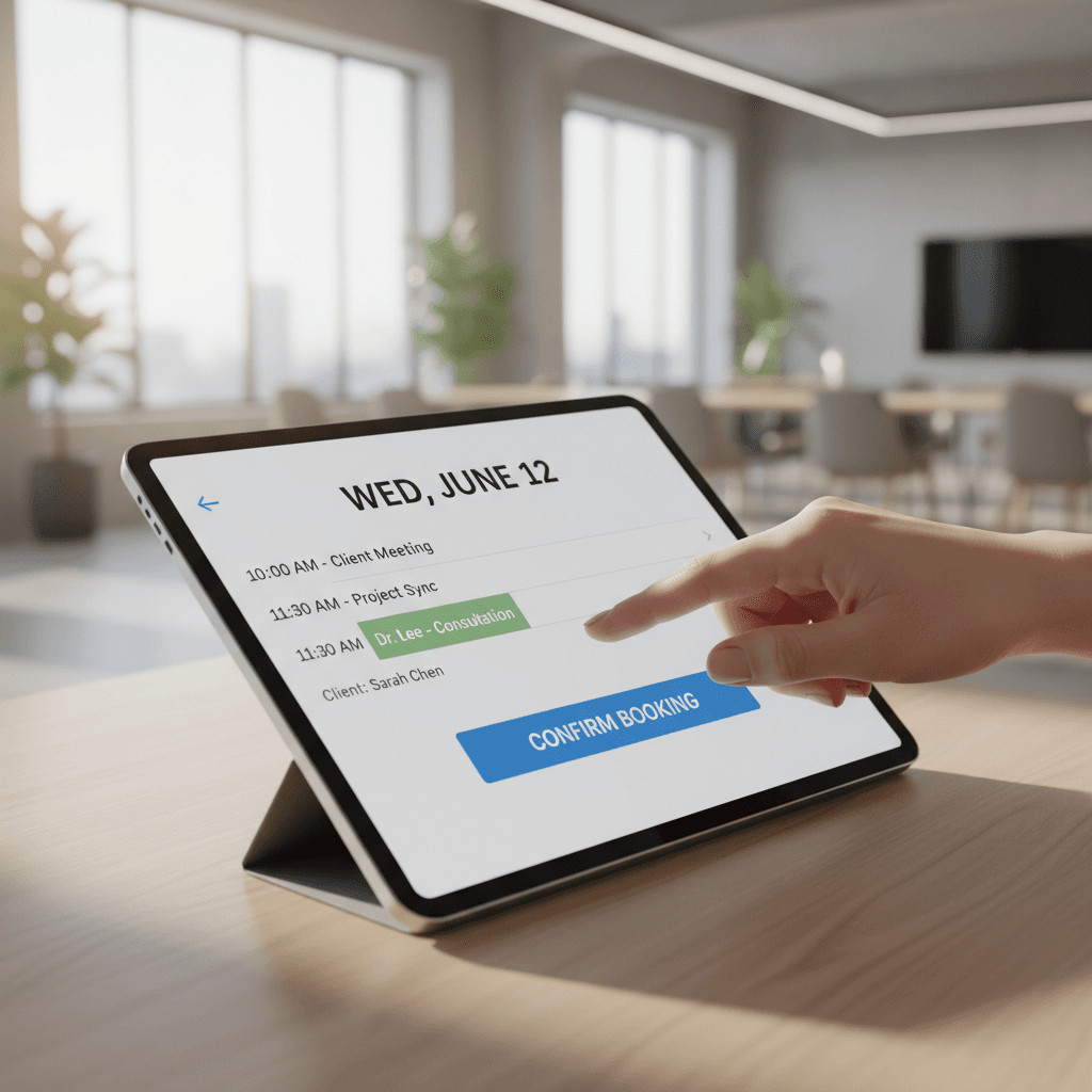 Fast scheduling and same-day service availability